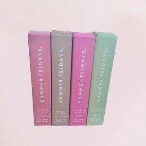 Mix 4 colors（4pcs)Summer Fridays Lip Butter Balm Conditioning Lip Mask  New box